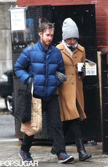 Anne Hathaway looped her arm through Adam Shulman's. Anne Hathaway looped her arm through Adam Shulman's.