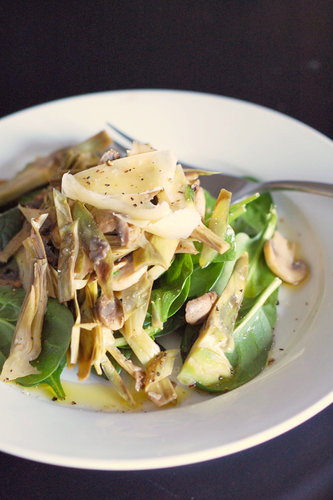 Artichoke and Mushroom Salad Artichoke and Mushroom Salad