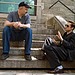 David Fincher and Brad Pitt