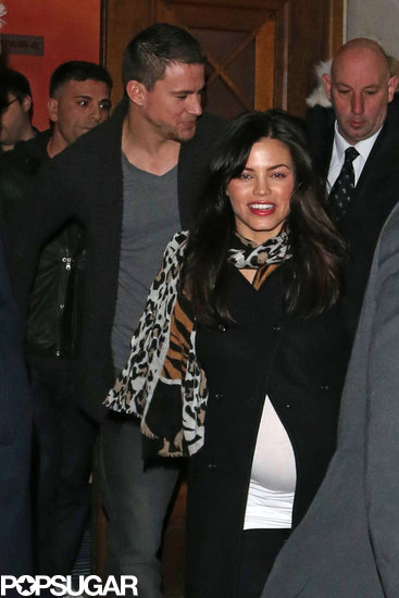 Channing Tatum and Jenna Dewan made their way out of an event for his movie White House Down in London.
Channing Tatum and Jenna Dewan made their way out of an event for his movie White House Down in London.