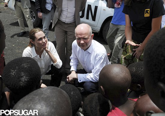 Angelina Jolie Visits With Victims of Sexual Violence in Africa Angelina Jolie Visits With Victims of Sexual Violence in Africa