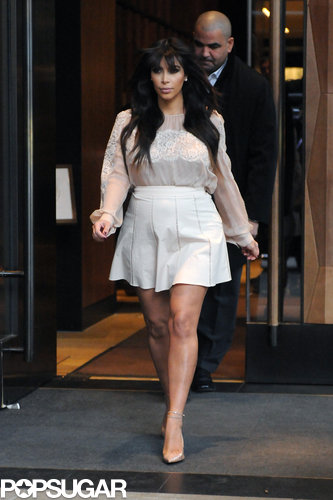 Kim Kardashian Shows Her Bump in Three Sexy Styles Kim Kardashian Shows Her Bump in Three Sexy Styles