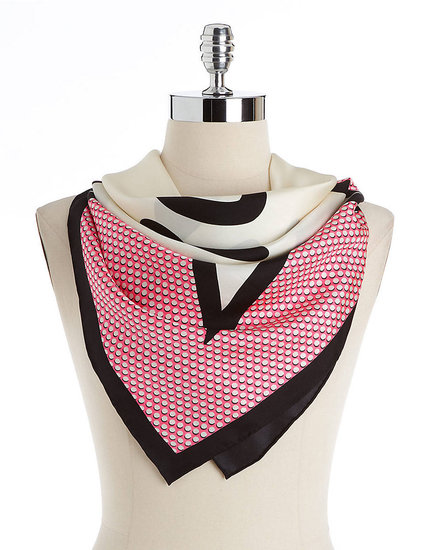 Kate Spade New York Pop Print Silk Square Scarf Kate Spade New York Pop Print Silk Square Scarf