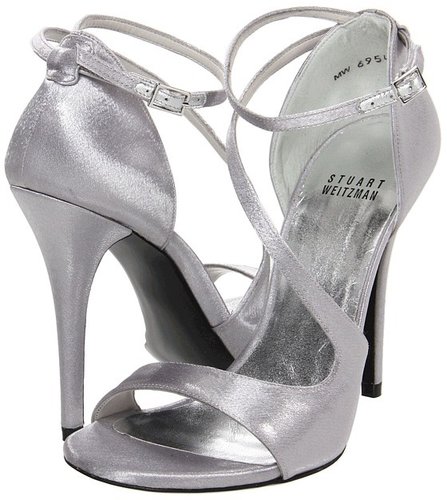 Stuart Weitzman Bridal & Evening Collection - Vixen (Sand Star Satin) - Footwear