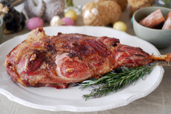 Rosemary-Roasted Leg of Lamb Rosemary-Roasted Leg of Lamb