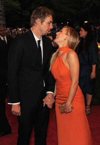 Kristen Bell and Dax Shepard shared a laugh at the Met Gala in May 2012.
Kristen Bell and Dax Shepard shared a laugh at the Met Gala in May 2012.