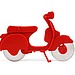 Moped Pizza Cutter 