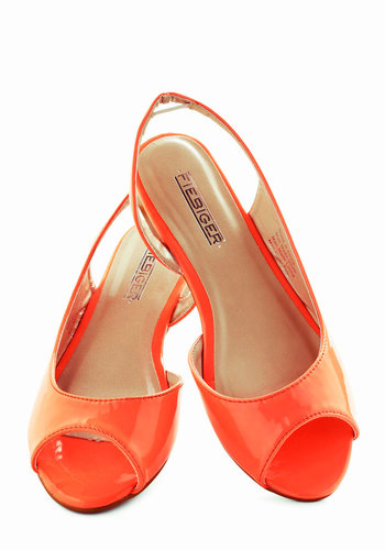 Neon Peach Trees Flat