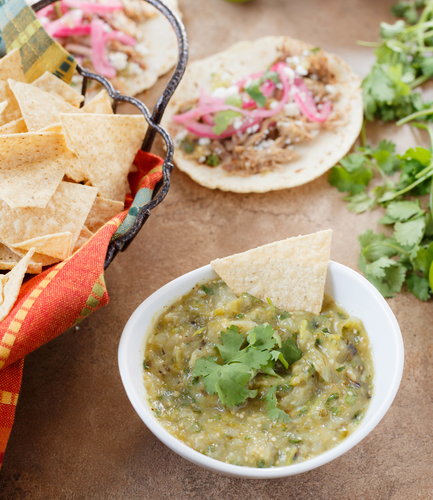 Roasted Tomatillo Salsa