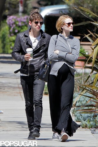 Evan Rachel Wood Shows Her Bump on a Weekend Walk With Jamie Bell Evan Rachel Wood Shows Her Bump on a Weekend Walk With Jamie Bell