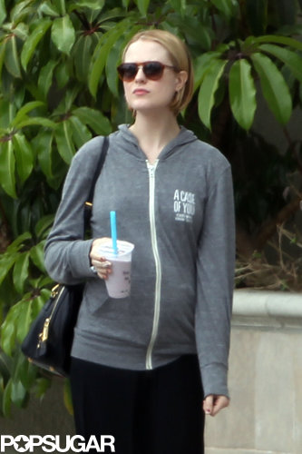 Evan Rachel Wood Shows Her Bump on a Weekend Walk With Jamie Bell Evan Rachel Wood Shows Her Bump on a Weekend Walk With Jamie Bell