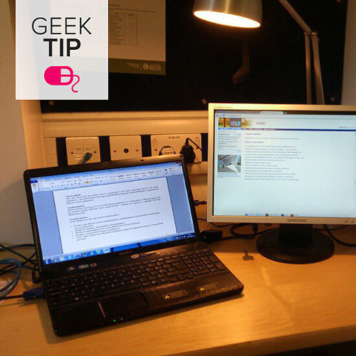 Increase your productivity by adding a second monitor.
Source: Instagram user ashleymp45
Increase your productivity by adding a second monitor.
Source: Instagram user ashleymp45