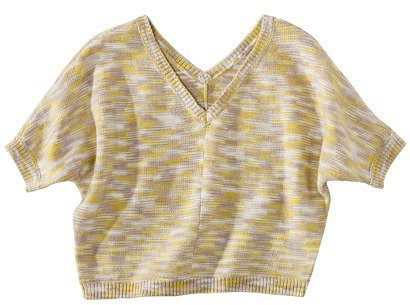 labworks Women's V-Neck Pullover Sweater - Lime