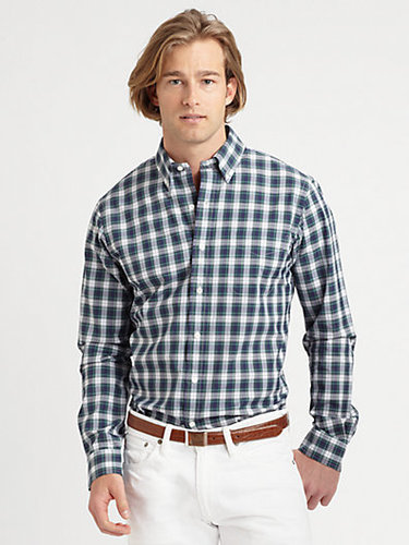 Polo Ralph Lauren Custom-Fit Tartan Sportshirt