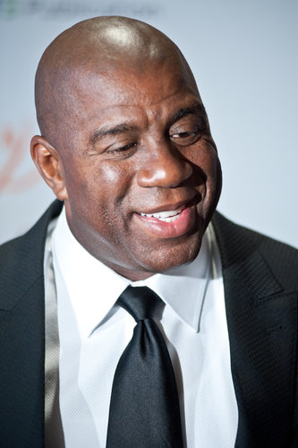 Magic Johnson told TMZ he's proud of his son EJ in 2013:
"Cookie and I love EJ and support him in every way. We're very proud of him."
Magic Johnson told TMZ he's proud of his son EJ in 2013:
"Cookie and I love EJ and support him in every way. We're very proud of him."