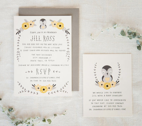 Folk Art Invitation