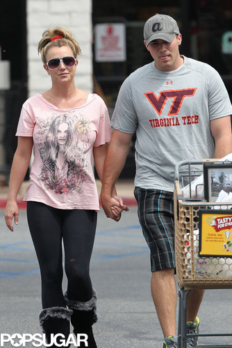 Britney Spears Shows PDA With Her New Guy Britney Spears Shows PDA With Her New Guy