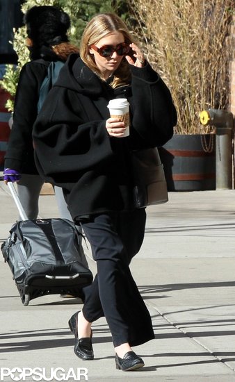 Mary-Kate Olsen stepped out in an all-black ensemble in NYC.
Mary-Kate Olsen stepped out in an all-black ensemble in NYC.