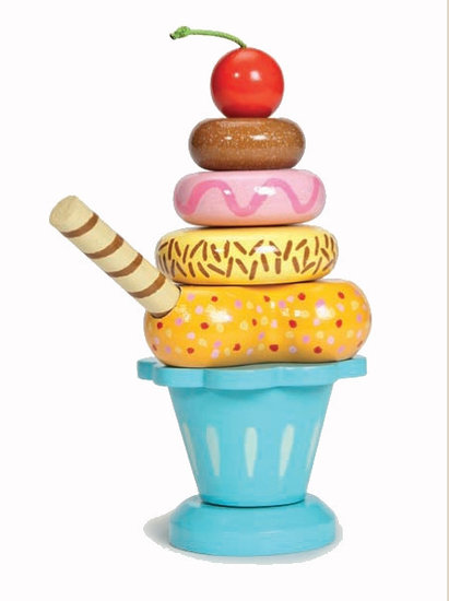 Le Toy Van Ice Cream Sundae Stacking Set Le Toy Van Ice Cream Sundae Stacking Set