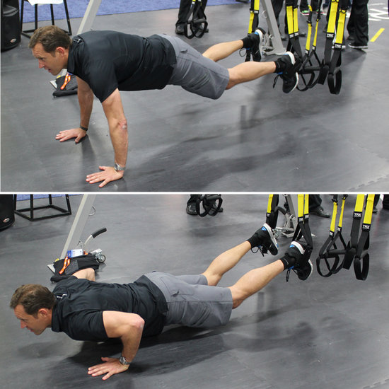 TRX Burpee (continued) TRX Burpee (continued)
