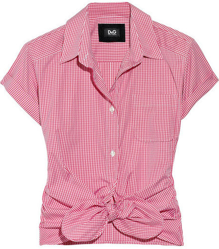 Cropped shirt