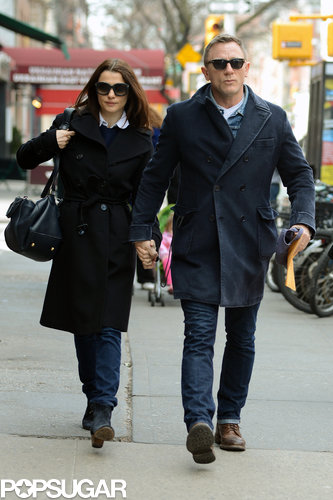 Rachel Weisz and Daniel Craig walked together in NYC.
Rachel Weisz and Daniel Craig walked together in NYC.