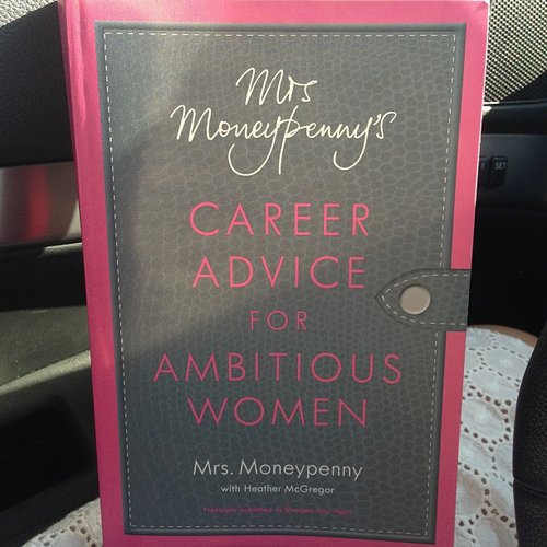 Karencespedes shared Mrs. Moneypenny's Career Advice For Ambitious Women, writing, "My new book! I can't wait to read it."
Karencespedes shared Mrs. Moneypenny's Career Advice For Ambitious Women, writing, "My new book! I can't wait to read it."