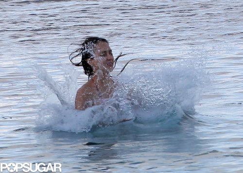 Jessica Alba Gets in Bikini Cuddles With Cash Warren in St. Barts Jessica Alba Gets in Bikini Cuddles With Cash Warren in St. Barts