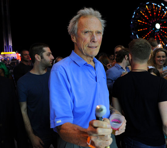 Clint Eastwood played carnival games at Coachella's Neon Carnival.
Photo courtesy of Seth Browarnik/WorldRedEye.com
Clint Eastwood played carnival games at Coachella's Neon Carnival.
Photo courtesy of Seth Browarnik/WorldRedEye.com