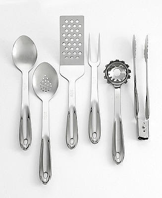 All-Clad Stainless Steel Locking Tongs, 12"