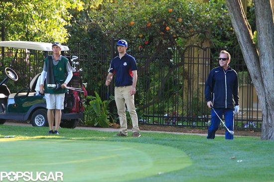 Justin Timberlake hit the links with Kiefer Sutherland.
Justin Timberlake hit the links with Kiefer Sutherland.