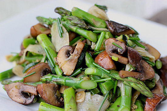 Marinated Mushroom and Asparagus Salad Marinated Mushroom and Asparagus Salad