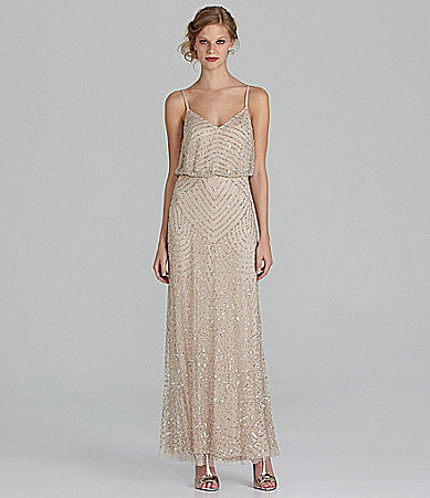 Adrianna Papell Beaded Gown