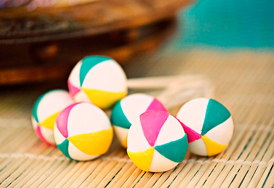 Beach Ball Cake Pops Beach Ball Cake Pops