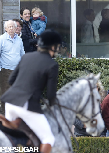 Marion Cotillard and Marcel Canet watched Guillaume Canet on his horse in France.
Marion Cotillard and Marcel Canet watched Guillaume Canet on his horse in France.