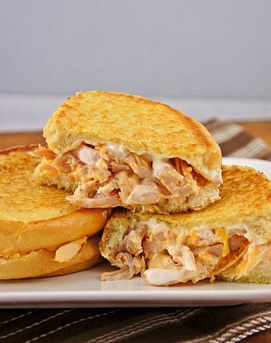 Buffalo Ranch Chicken Grilled Cheese Buffalo Ranch Chicken Grilled Cheese