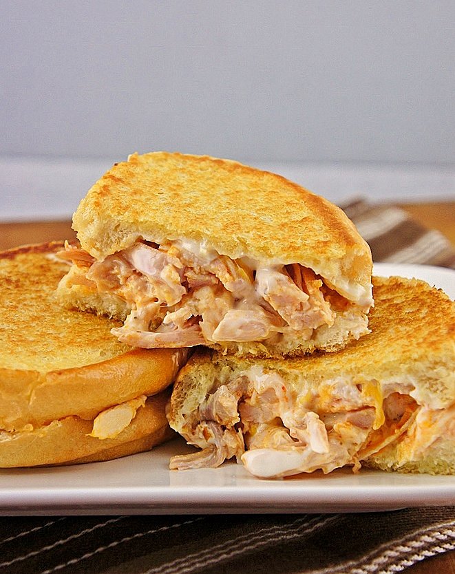 Buffalo Ranch Chicken Grilled Cheese Buffalo Ranch Chicken Grilled Cheese