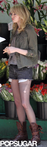 Emma Stone Breaks From Spider-Man to Hop on the Birdman Set in NYC Emma Stone Breaks From Spider-Man to Hop on the Birdman Set in NYC