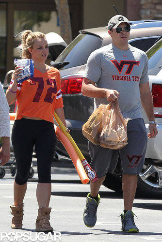 Britney Spears Shows Team Spirit While Shopping With David Britney Spears Shows Team Spirit While Shopping With David