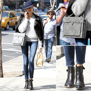 Karolina Kurkova Spring Street Style