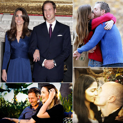 Over on POPSUGAR Celebrity, we're taking a look at how the road to the altar began for our favorite couples. From magazine covers and TV announcements to ring-revealing photo shoots and personal tweets, click to see them all now.
Over on POPSUGAR Celebrity, we're taking a look at how the road to the altar began for our favorite couples. From magazine covers and TV announcements to ring-revealing photo shoots and personal tweets, click to see them all now.