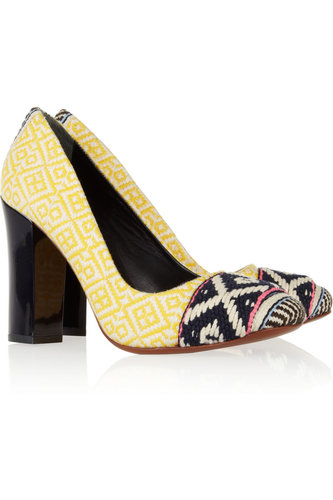 Tory Burch Dara Woven Cotton Pumps ($325)
Tory Burch Dara Woven Cotton Pumps ($325)