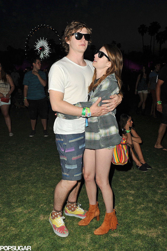In 2013, Emma Roberts cuddled up to her boyfriend, Evan Peters.
In 2013, Emma Roberts cuddled up to her boyfriend, Evan Peters.