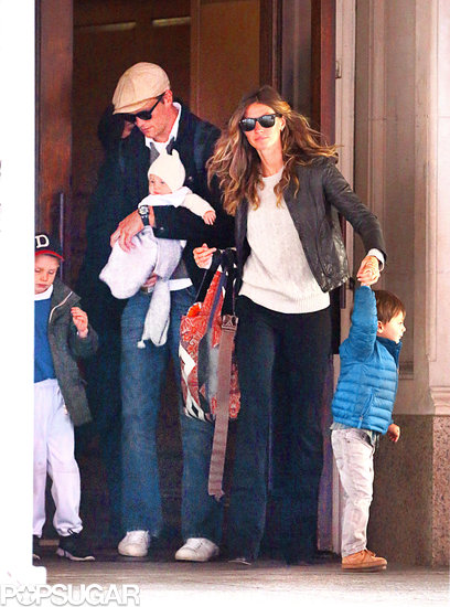 Gisele and Tom Reunite For a Family-Filled Weekend in NYC Gisele and Tom Reunite For a Family-Filled Weekend in NYC