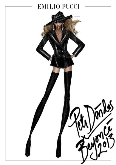 Beyoncé's Hot Concert Tour Looks Beyoncé's Hot Concert Tour Looks