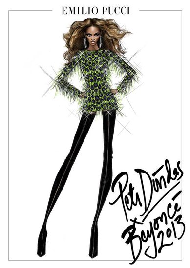 Beyoncé's Hot Concert Tour Looks Beyoncé's Hot Concert Tour Looks