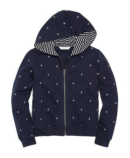 Brooks Brothers makes even a hoodie ($35, originally $70) look posh and pulled together, as is evidenced in this adorable zip-up.
Brooks Brothers makes even a hoodie ($35, originally $70) look posh and pulled together, as is evidenced in this adorable zip-up.