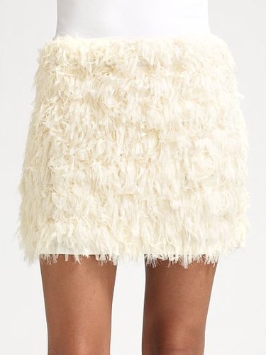 Feathered skirts