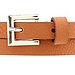 Double Hinge PU Skinny Belt