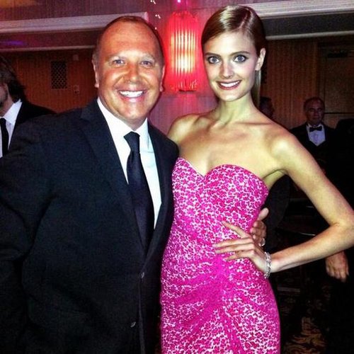 Michael Kors and Constance Jablonski got glammed up for the BCRF Hot Pink Party in NYC.
Source: Twitter user Michael Kors
Michael Kors and Constance Jablonski got glammed up for the BCRF Hot Pink Party in NYC.
Source: Twitter user Michael Kors